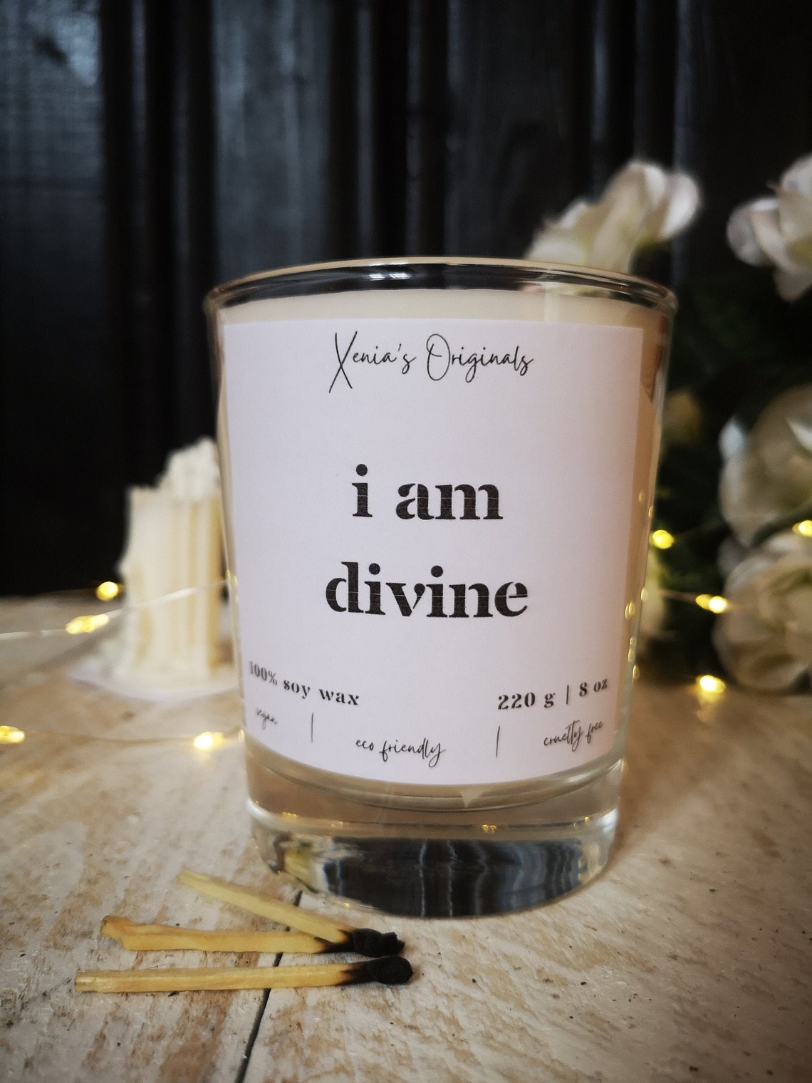 Affirmation Candle Boost Your Mood Custom Candles and Etsy