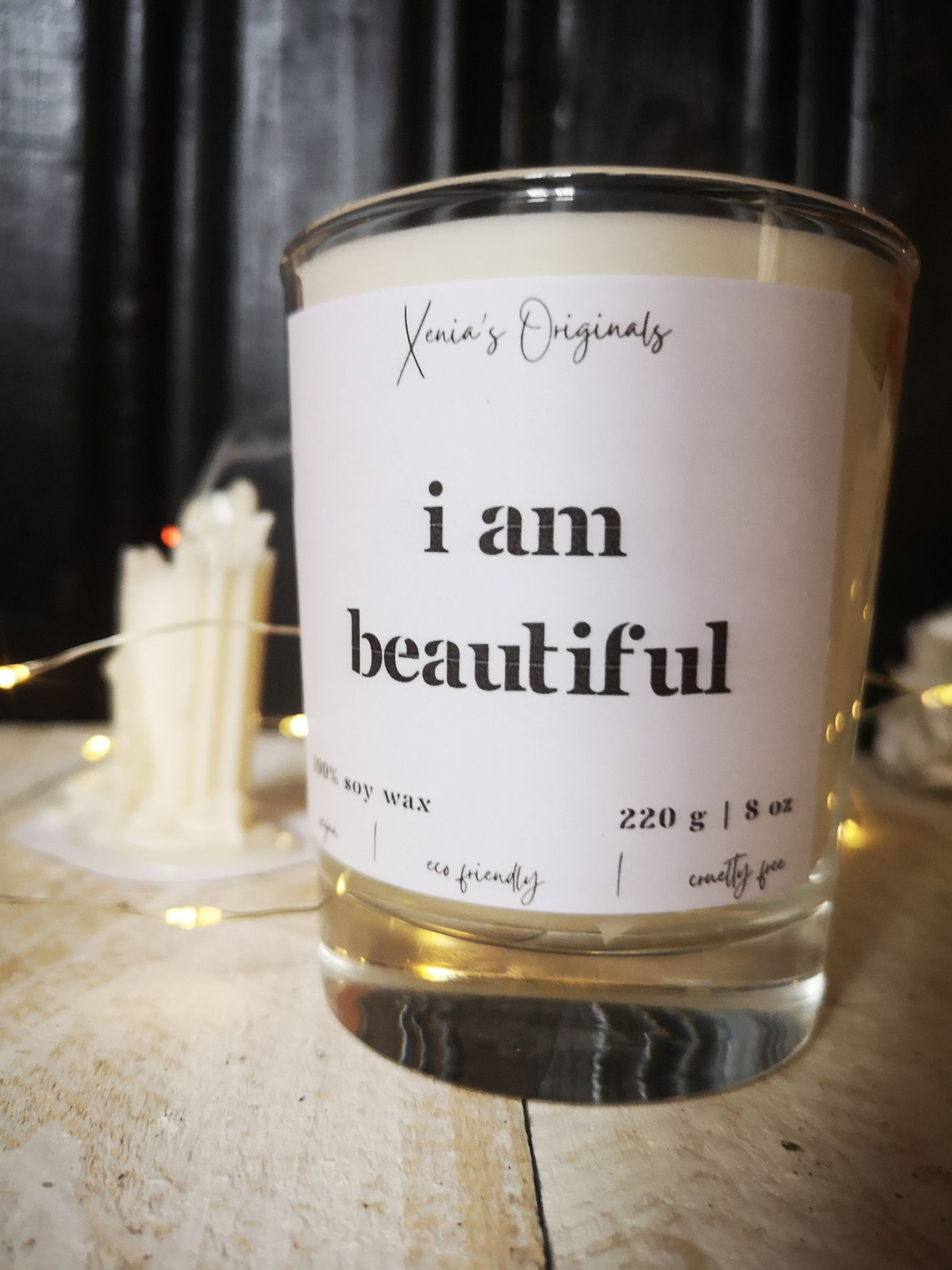 Affirmation Candle Boost Your Mood Custom Candles and Etsy