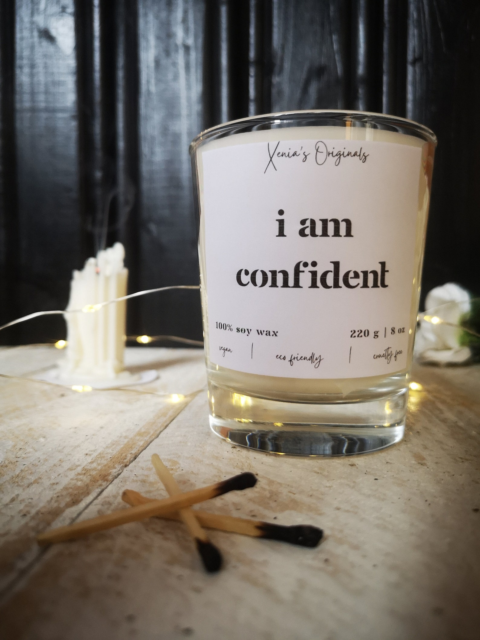 Affirmation Candle Boost Your Mood Custom Candles and Etsy