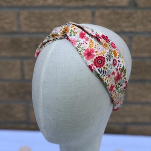 MORE COLOURS,Handmade twist knot hairband,Yoga headband,Head wrap,Hair Accessories,Birthday Gift