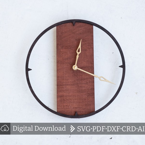 Wall clock pattern, Wall clock pdf, Wooden wall clock pattern, Wooden wall clock pdf, Wooden clock pattern, Wooden clock pdf