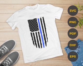 Thin blue line svg flag,Thin blue line flag svg,Thin blue line flag png,Police svg flag,American distress flag svg,Distressed svg files