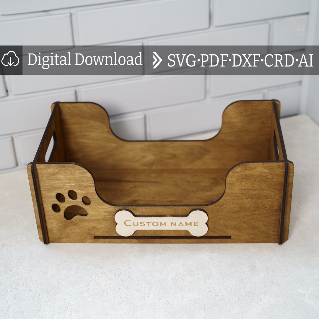 Dog Toy Storage Svg, Dog Toy Storage Pattern, Wood Dog Toy Storage Svg