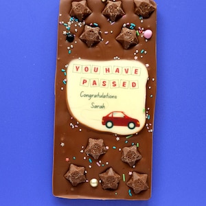 Driving Test Passed Gift for Him Passing Driving Test Chocolate Gift ...