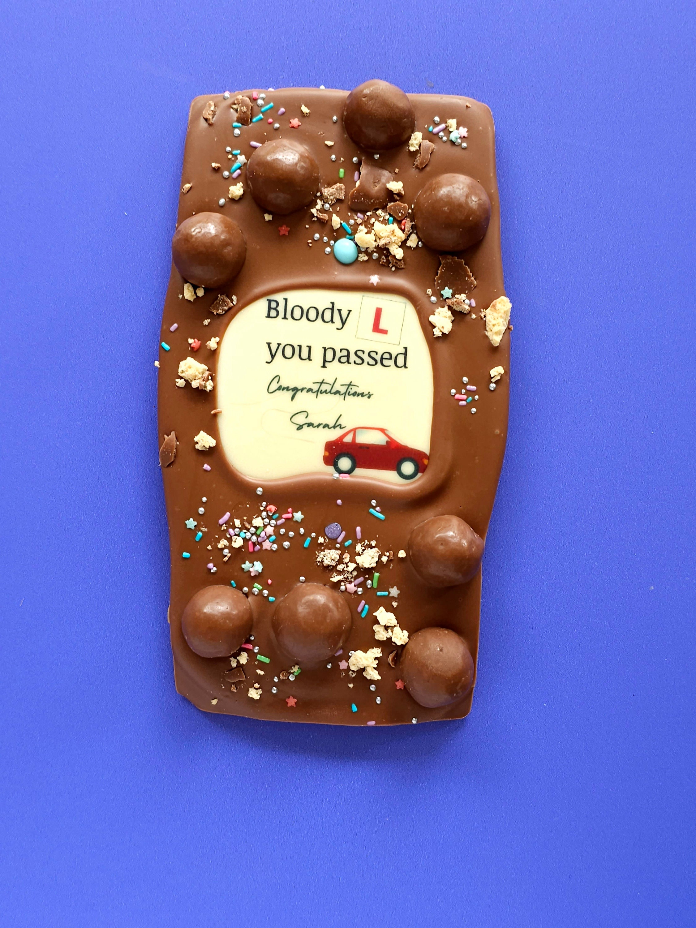 Driving Test Passed Gift for Him Passing Driving Test Chocolate Gift ...
