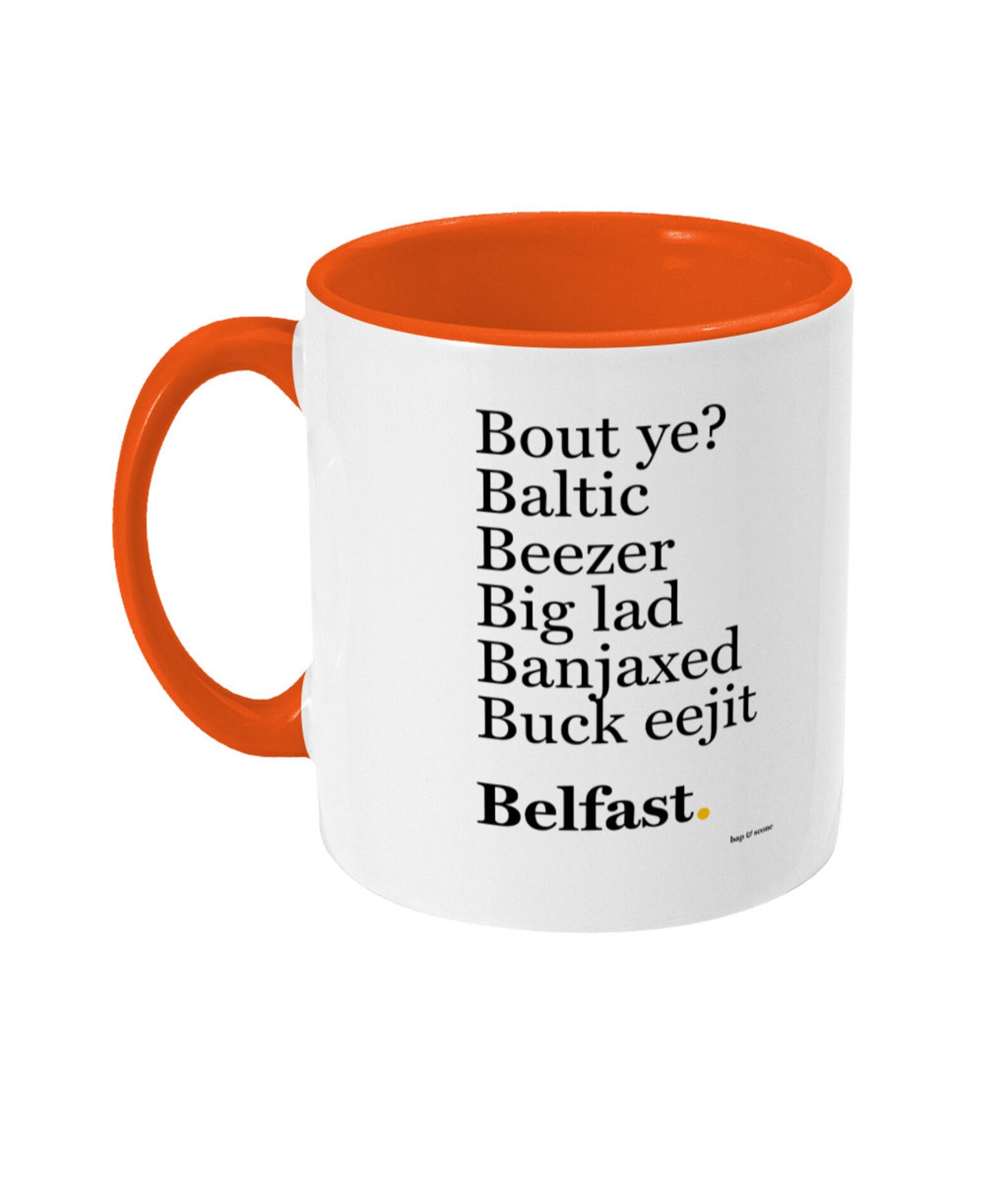 Belfast Slang Mug two Tone Colour Options Etsy Australia