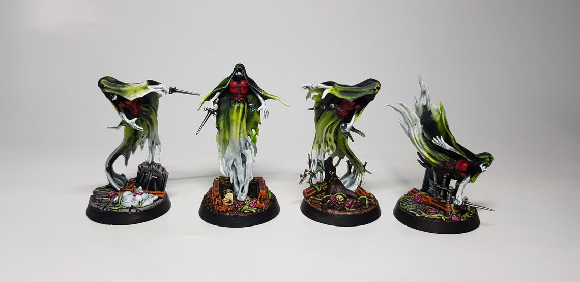 Myrmourn Banshees Painted Nighthaunt Warhammer Age of Sigmar Etsy