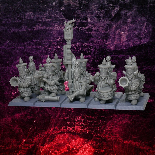 Classic Demonsmith Dwarf Blunderbuss Unit - Fantasy Tabletop Game