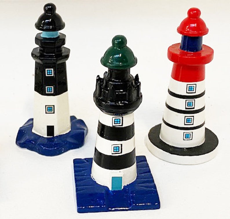 Lighthouse Mini Merch Miniature Lighthouses, Lighthouses - Etsy