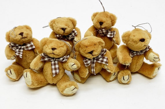 plush teddy bear ornaments