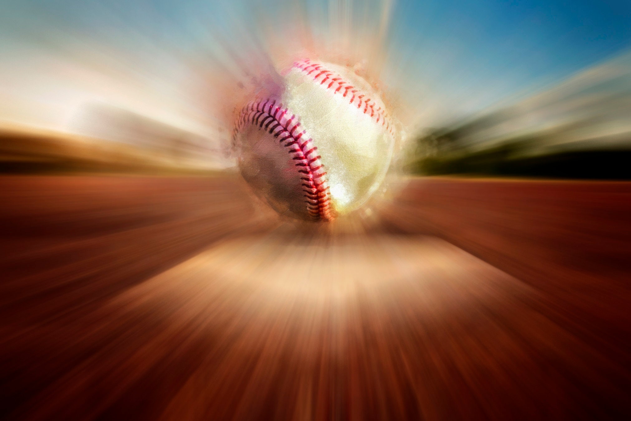 Baseball Digital Image / Digital Art / Instant Download / Home Etsy