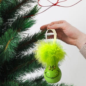 Grinch Ornaments, Grinch Glühbirne Ornament, Grinch Ornament 2024, Weihnachtsverzierung, Glühbirne Ornamente, Mean One, Mr. Grinch, Dr. Suess