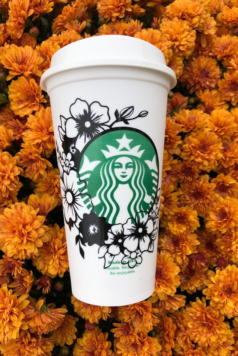 Free Free Starbucks Flower Wreath Svg