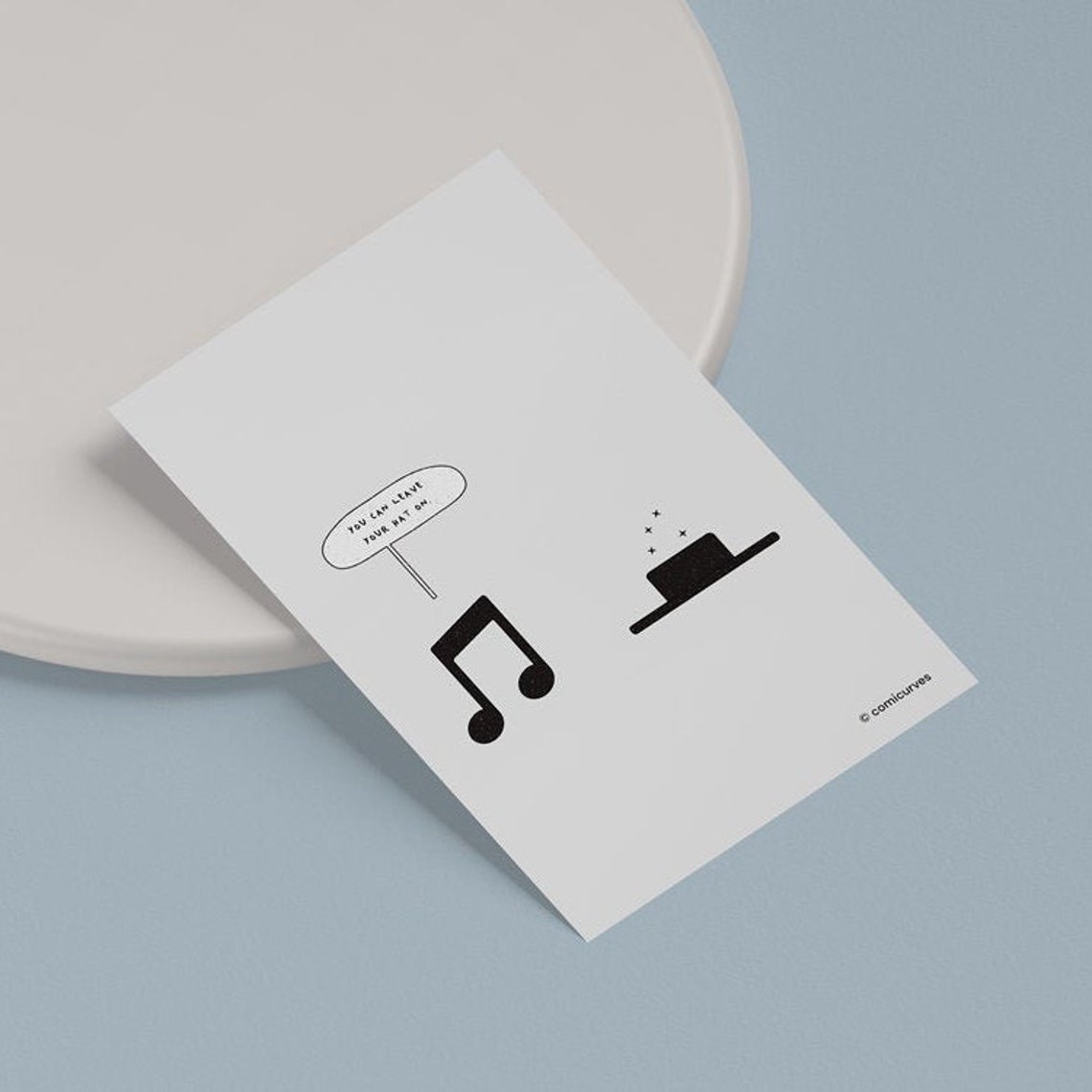 You can leave your hat on.