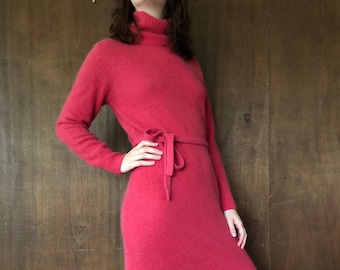 Angora Sweater Dress - Etsy