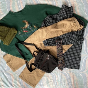 Gender Neutral Vintage Clothing Mystery Bundle curated thrift box 70's 80's 90's & Y2K clothes and accesories image 3