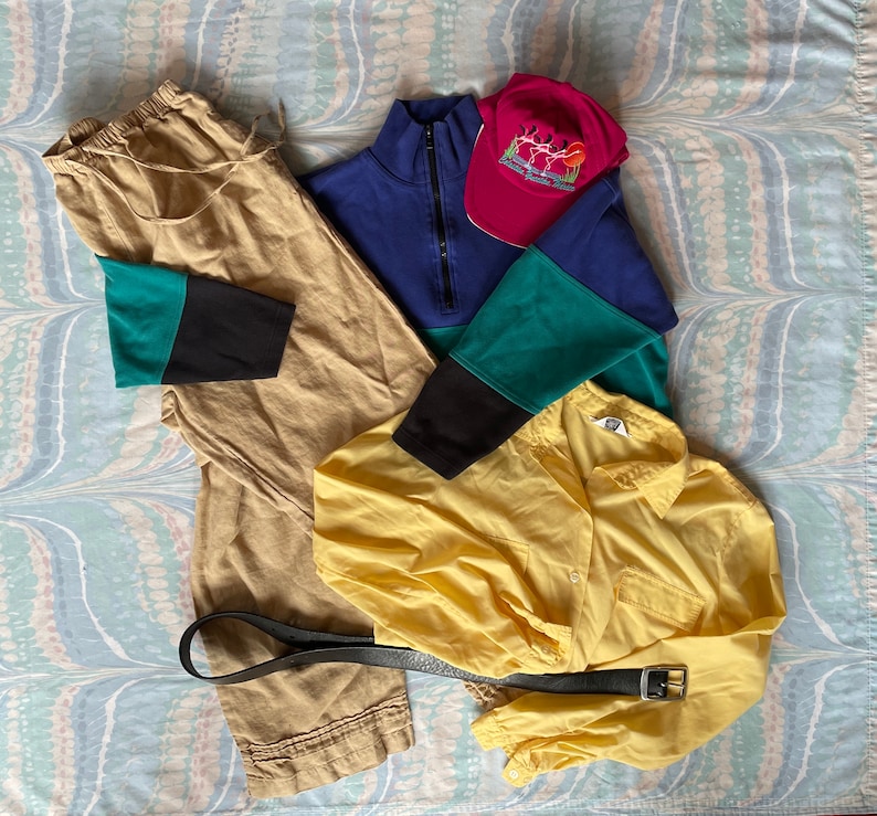 Gender Neutral Vintage Clothing Mystery Bundle curated thrift box 70's 80's 90's & Y2K clothes and accesories image 9