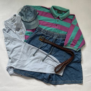 Gender Neutral Vintage Clothing Mystery Bundle curated thrift box 70's 80's 90's & Y2K clothes and accesories image 2