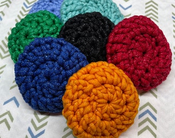 Reusable Dish Scrubbies - Crochet Dish Cloth - Eco Friendly Sponge
