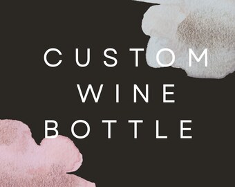 Leopard Print Etched Wine Bottle, Home Decor