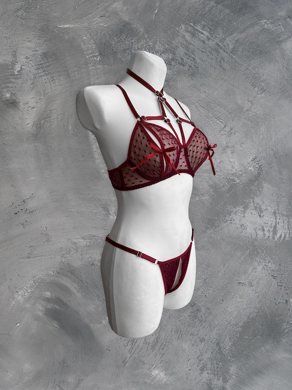 Seductive Lingerie, Open Nipple Bra, Uncensored Lingerie, Open Back Panties, Sexy See Through Bra, Open Lingerie Set, Cupless Lingerie - Etsy Seductive Lingerie, Open Nipple Bra, Uncensored Lingerie, Open Back Panties, Sexy See Through Bra, Open Lingerie Set, Cupless Lingerie - Etsy