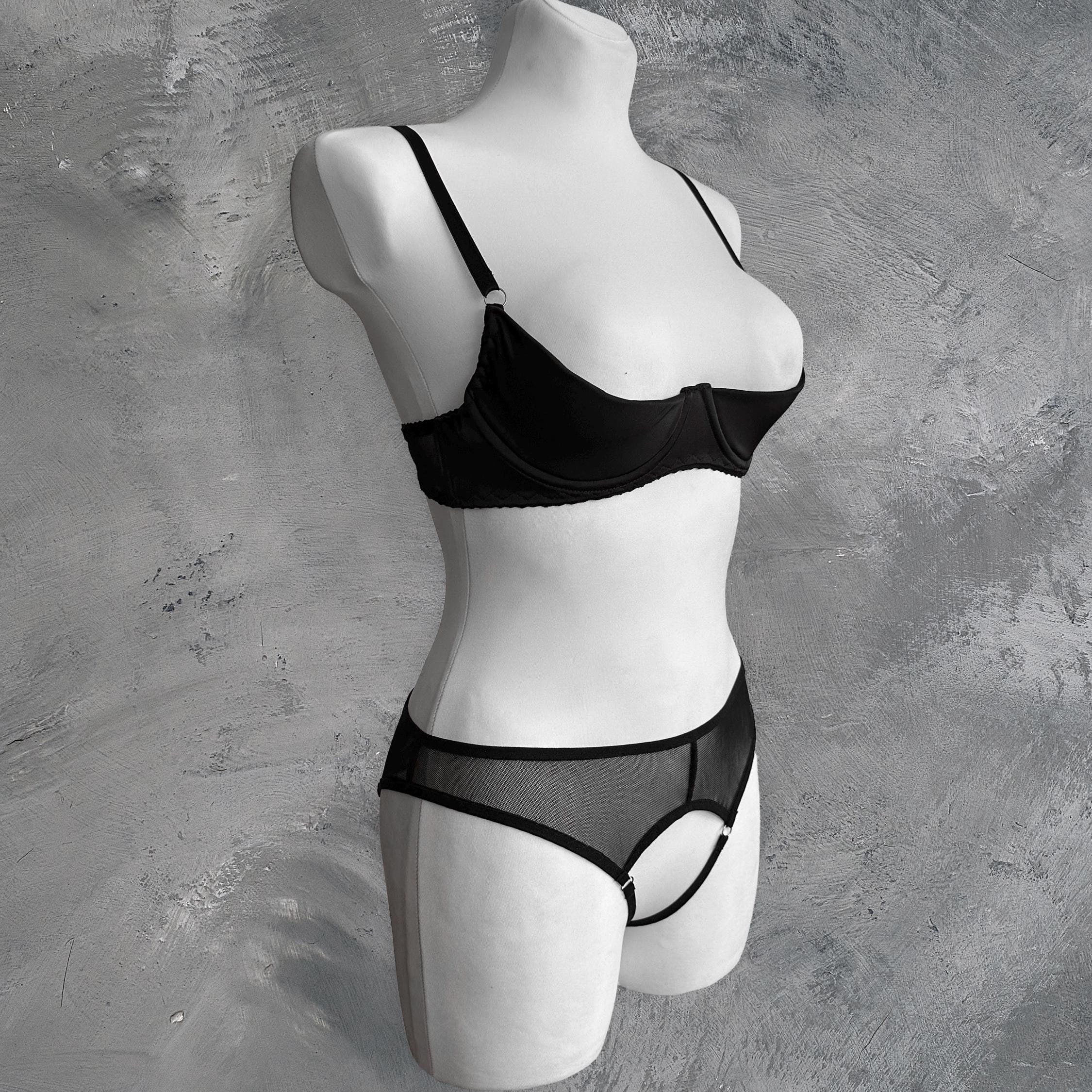 dessous extrem sexy Lenceria Extreme Sexy Dessous New Sexs Black Color Women Sexy Garter  Lingerie Sex Bra And Panty womens (Black, S) at Amazon Women's Clothing  store main image 0