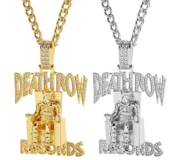 Death Row Records Zirconia Iced Out 