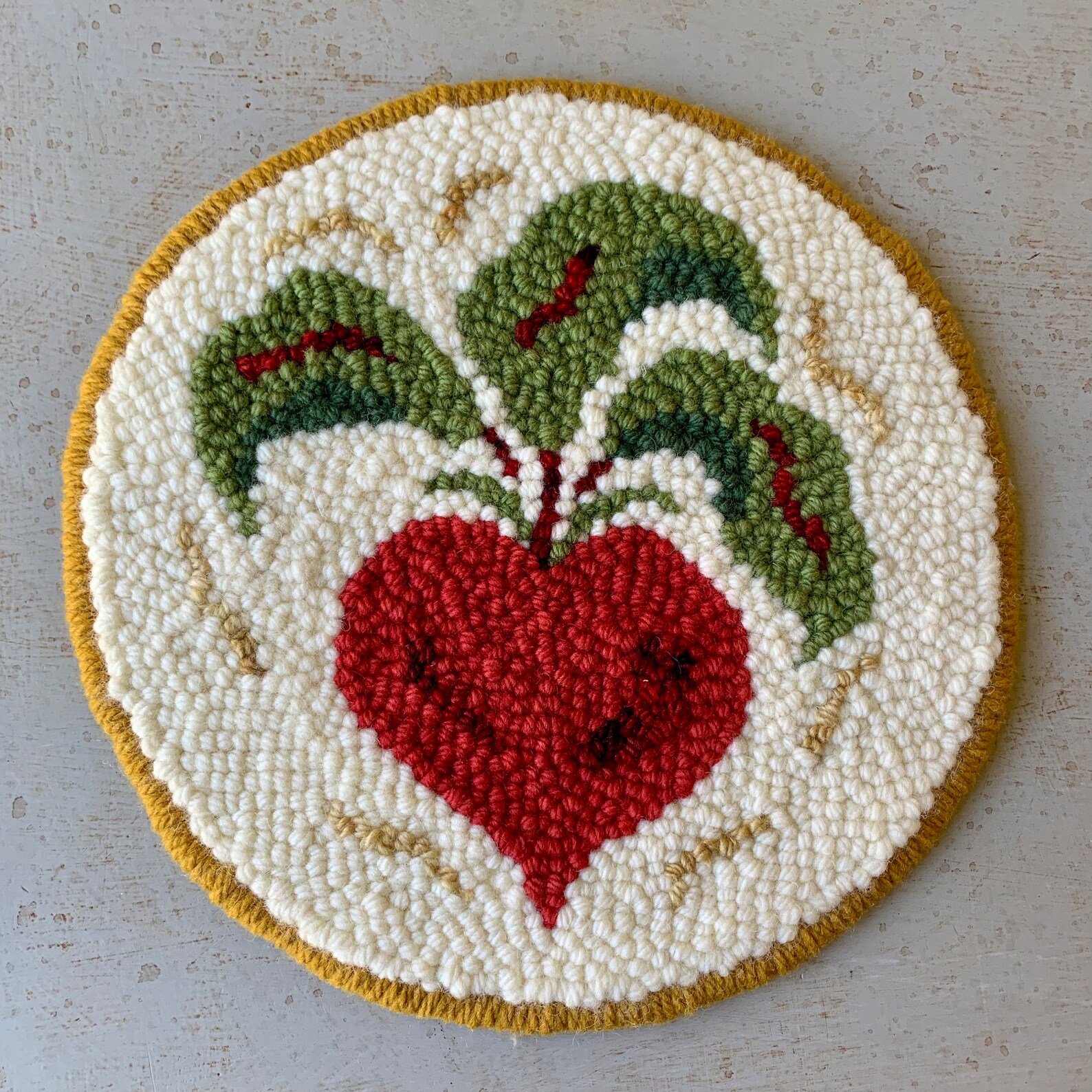 Oxford Punch Needle Kit /pattern Purple Beet Punch Needle Etsy