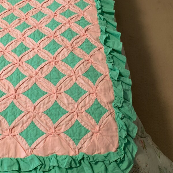 Cathedral Window Quilt Pattern - Etsy