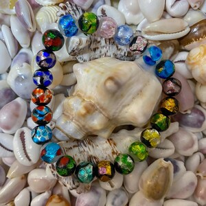Okinawa Stone Firefly ‎Hotaru Glass Deep Blue Series Beads Jewelry Parts  D0.4in