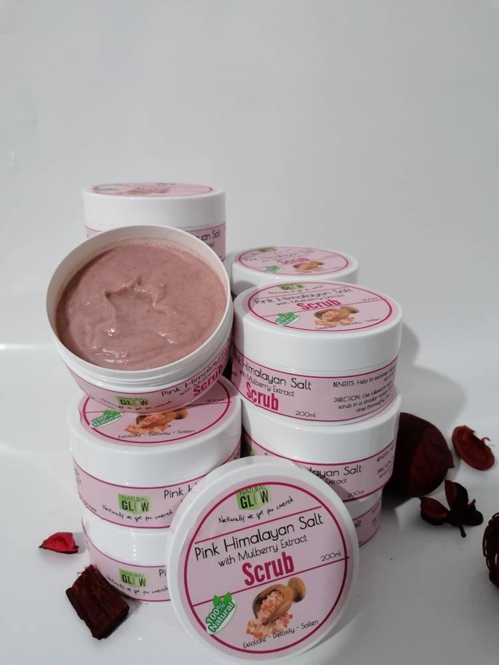 Foaming scrub for Exfoliating. Etsy