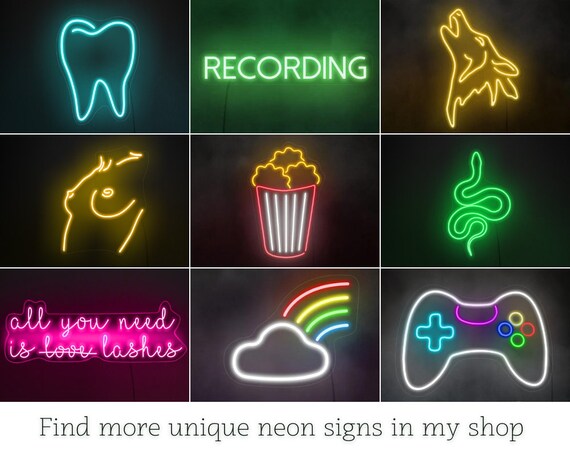 Focus neon sign Focus wall art Focus led sign Focus light sign Modern neon sign Neon sign bedroom small Neon light sign for wall