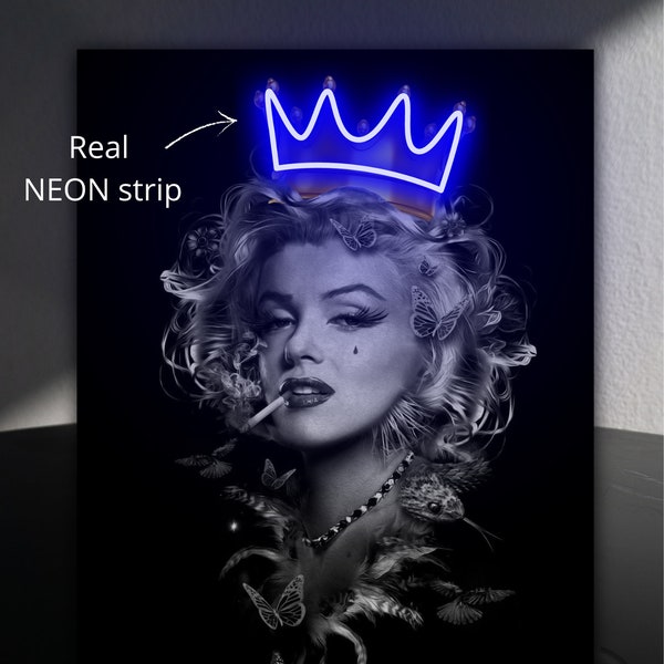 Neon Sign Painting Etsy