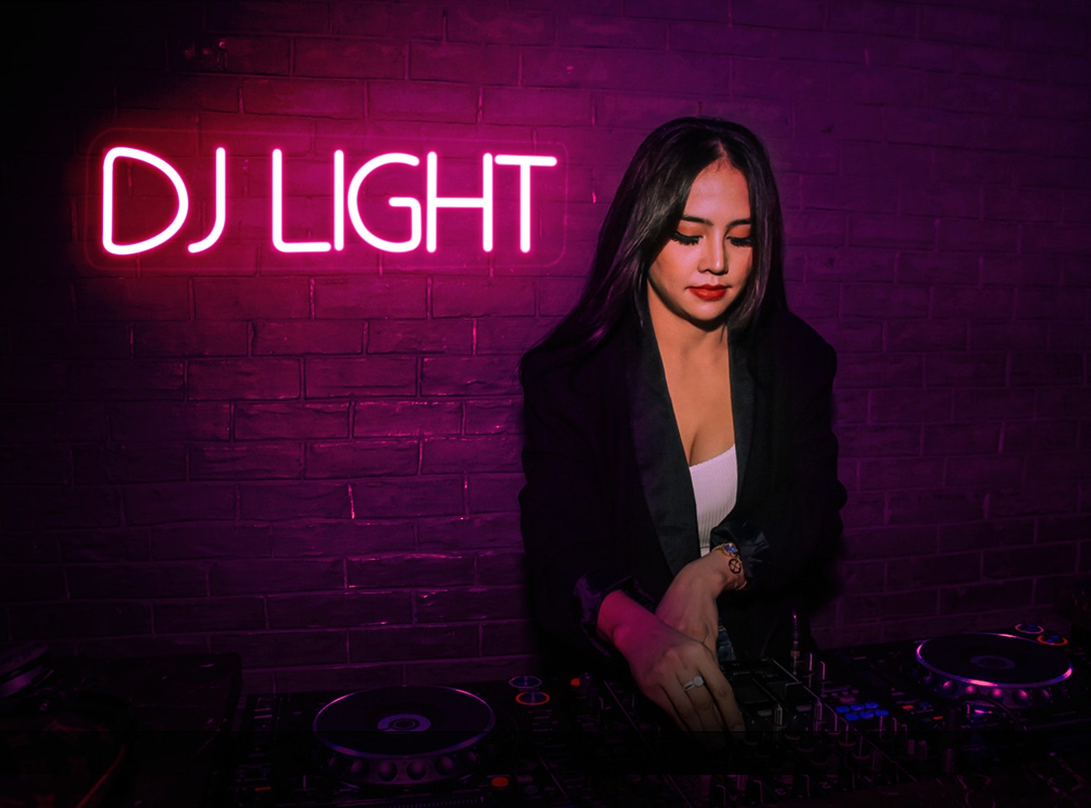 Dj Personalized Sign Dj Neon Sign Dj Led Sign Dj Light Etsy