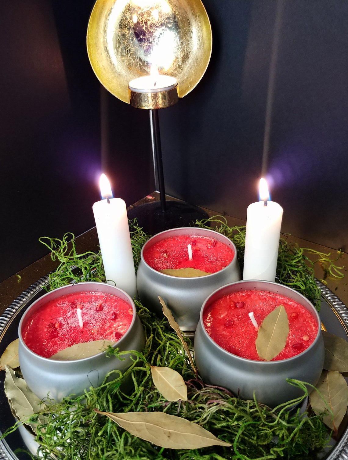 Ares Altar Collection offering and Candle set or individual Etsy
