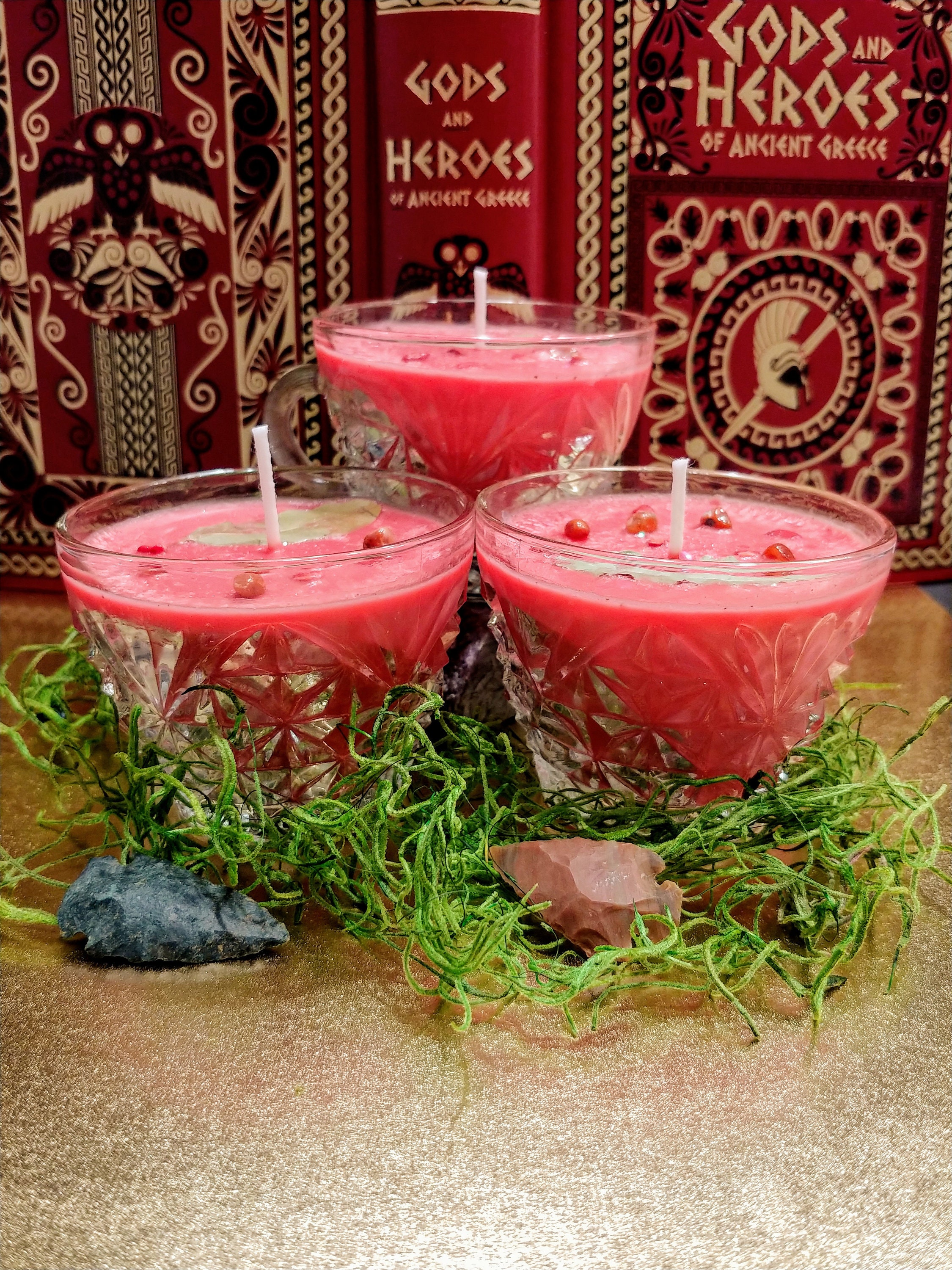 Ares Altar Collection offering and Candle set or individual Etsy