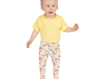 Boho Rainbow Kid's Leggings | Chic Kids Apparel Leggings