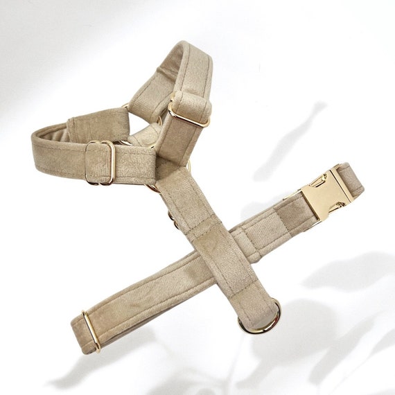 Beige dog harness Clearance
