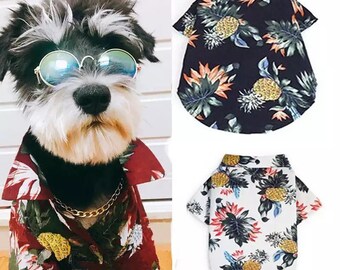 hawaiian dog outfit