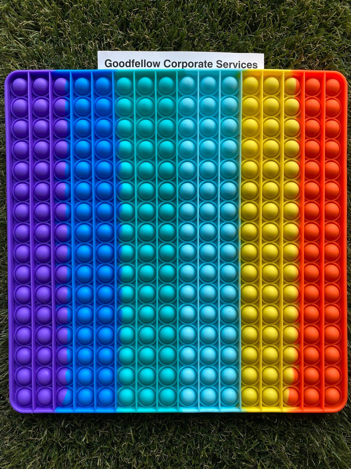 Extra Large Rainbow pop it 30cm Pop it Fidget Toy Dimple Etsy