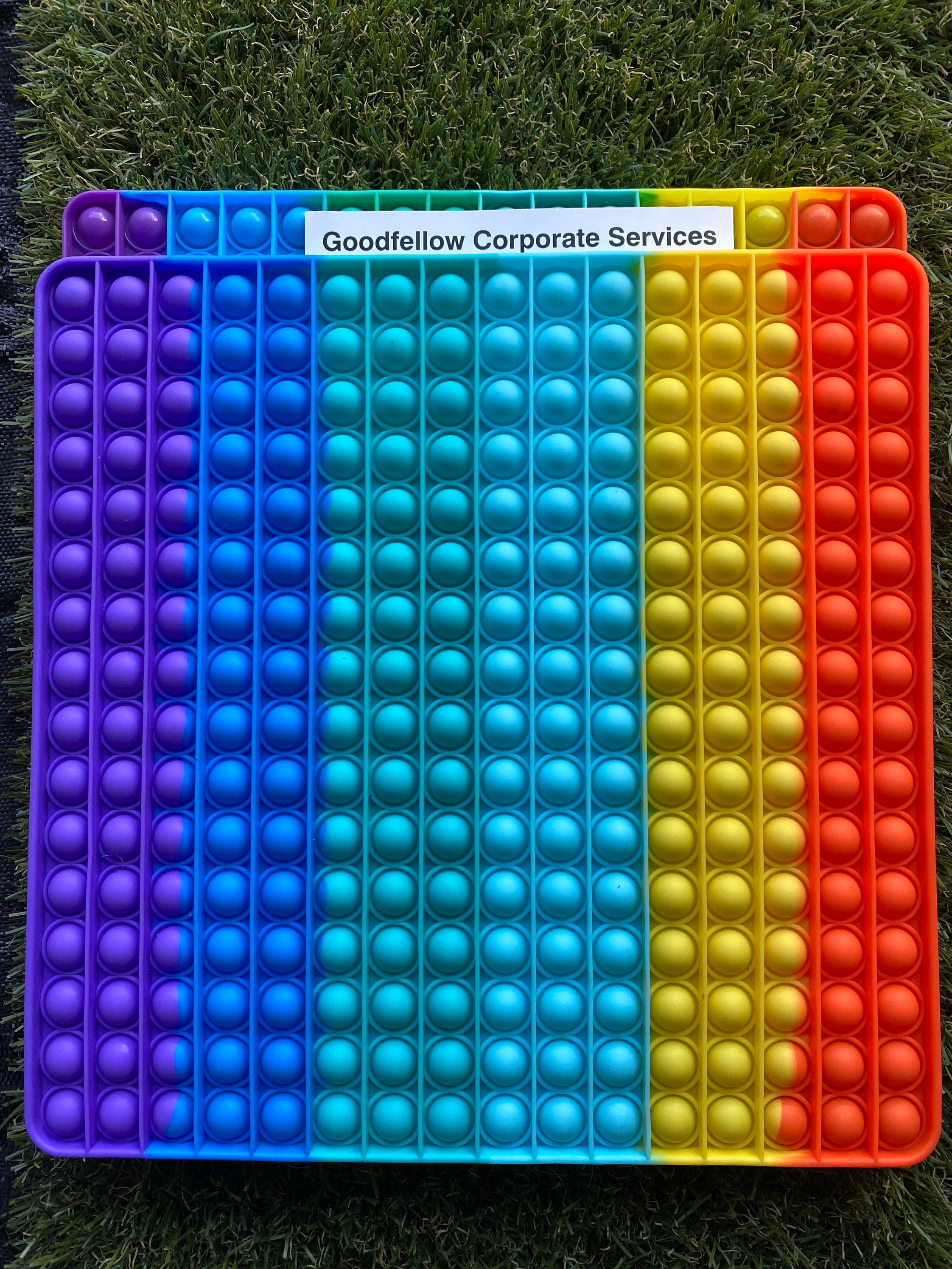 Extra große Regenbogen Pop es 30cm Pop it Fidget Spielzeug Etsy