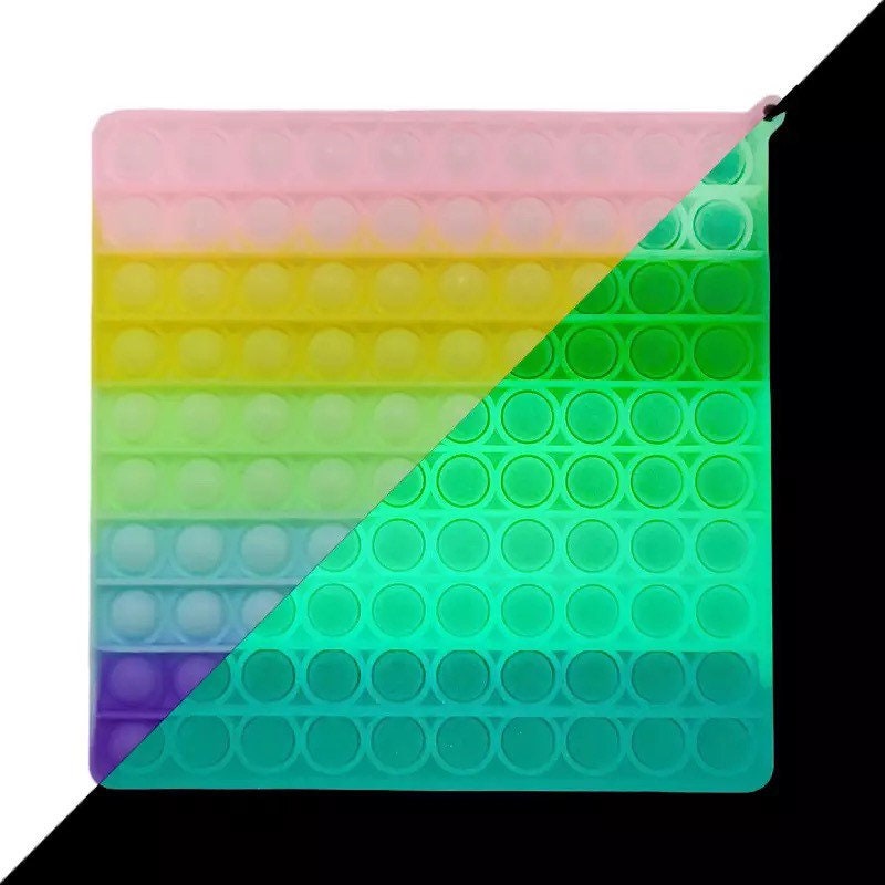 Extra große Regenbogen Pop es große Pop es Fidget Spielzeug | Etsy