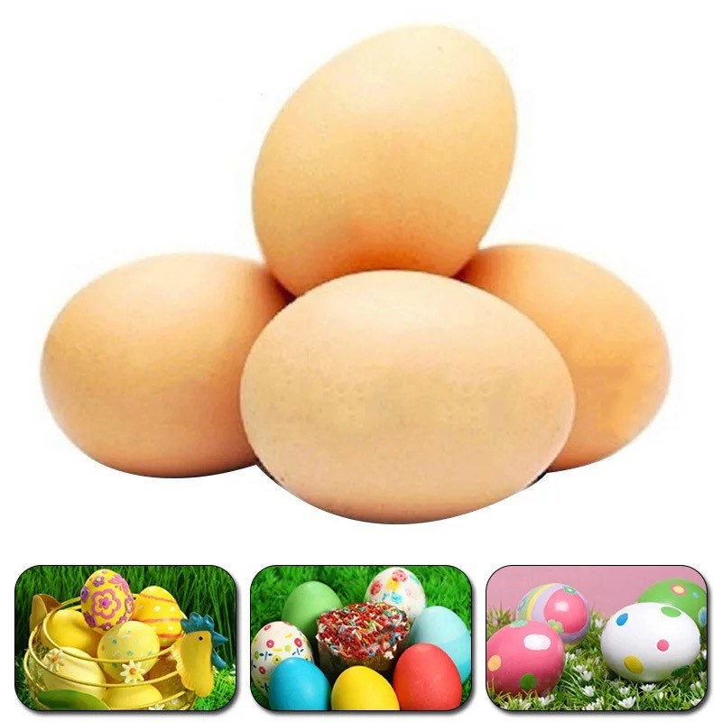 5Pcs Fake Eggs Plastic Eggs Fake Eggs Chicken Collecting Etsy