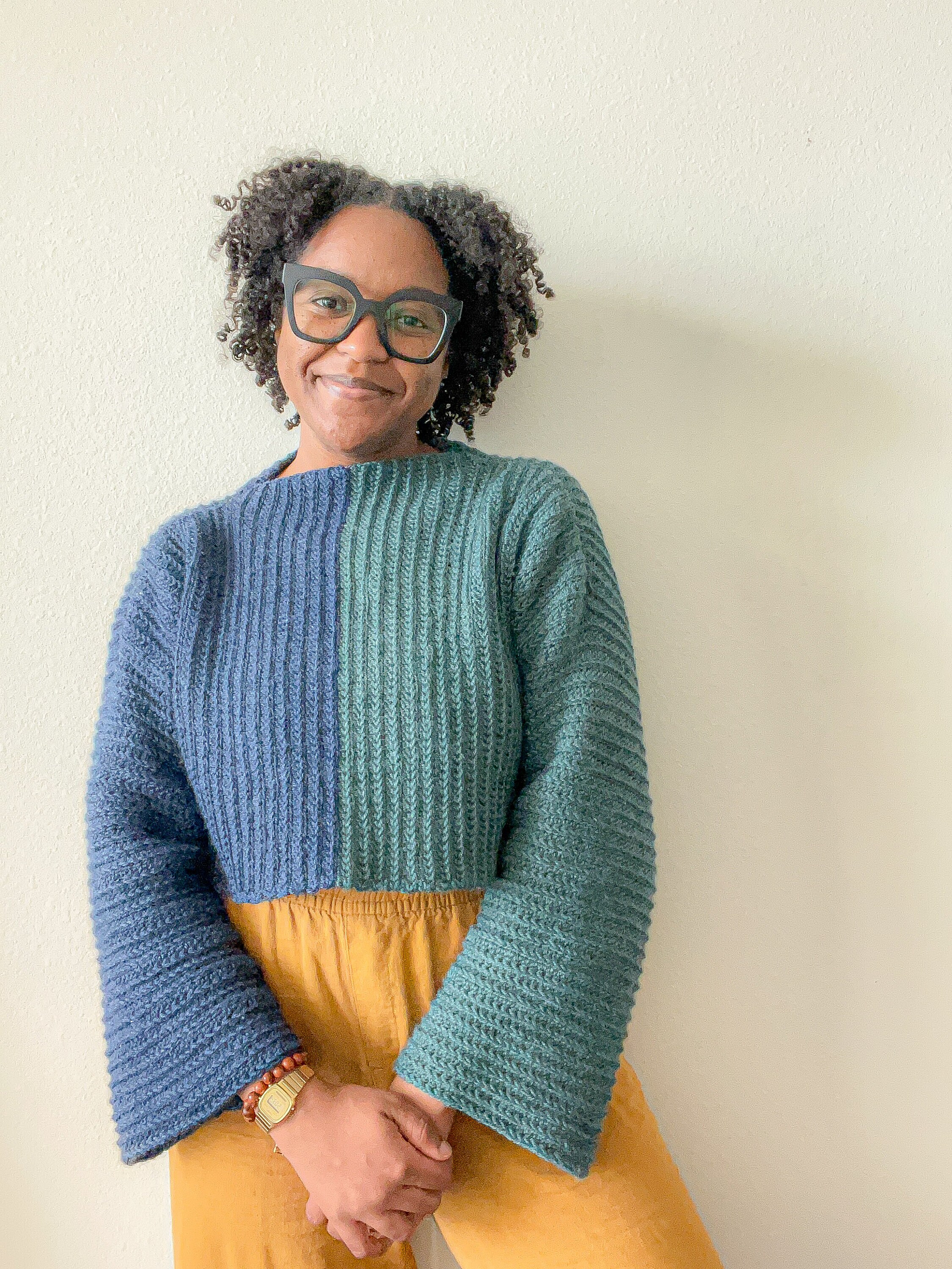 Split Stitch Sweater | Crochet Sweater | Beginner Pattern | Includes chart, written pattern, & video tutorial | PDF Download Only