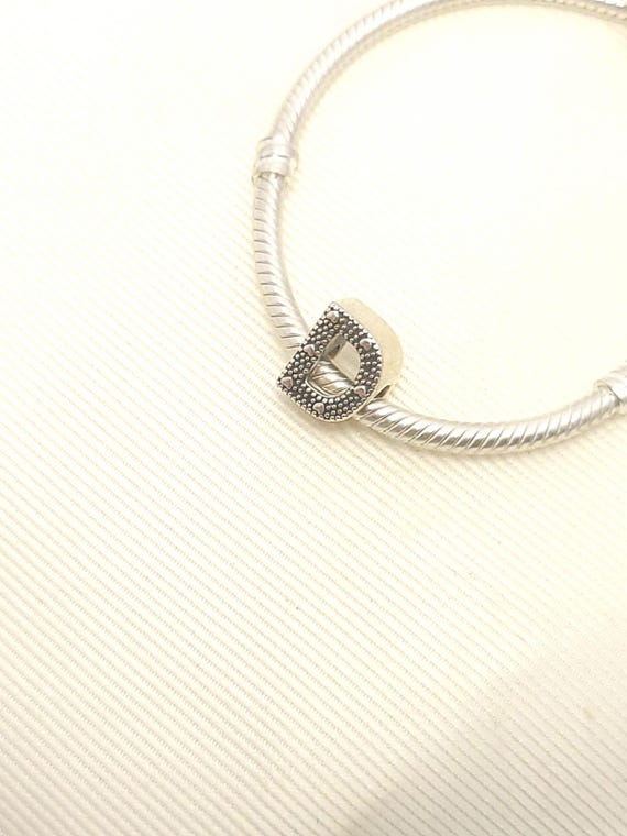 Authentic Pandora Letter charm - image 1