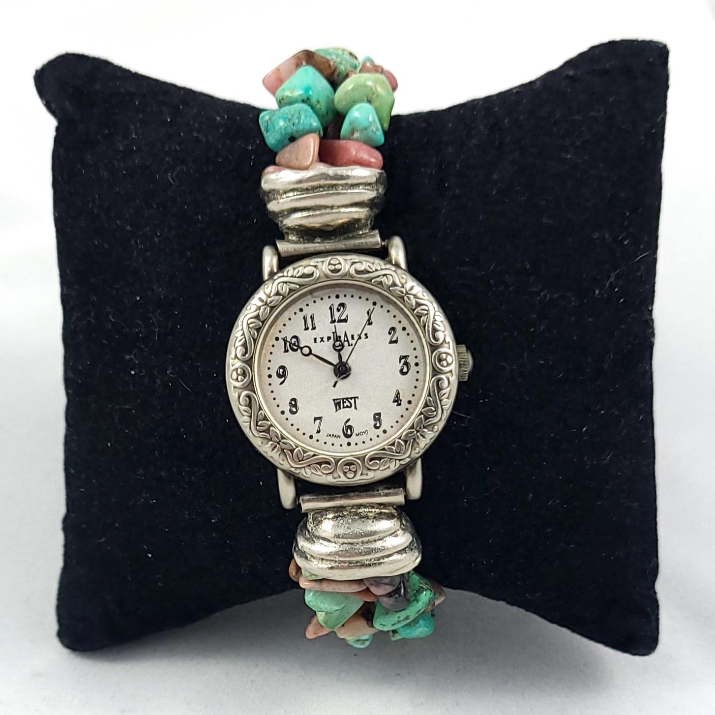 Vintage LA Express Dainty Gold & Yellow Gemstone Classic Stretch Cushion Watch 1950s Vacheron: Timeless Rose Gold Perfection | TikTok main image 4