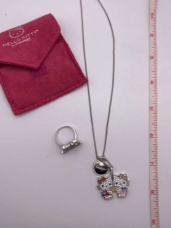 Hello Kitty Necklace, Ring Gemini Set - image 6