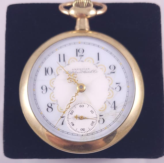 Antique American Waltham Co. pocket watch