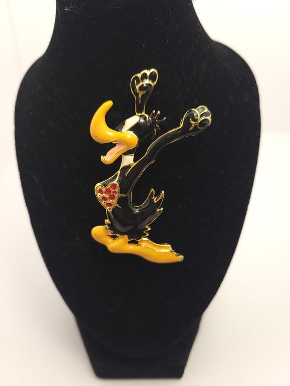 Daffy Duck Brooch
