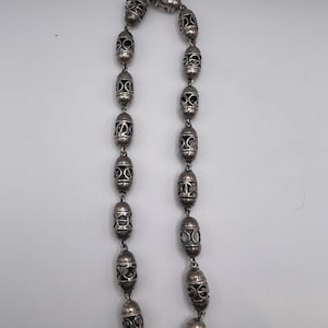 Vintage Mexico 925 Sterling Silver Necklace